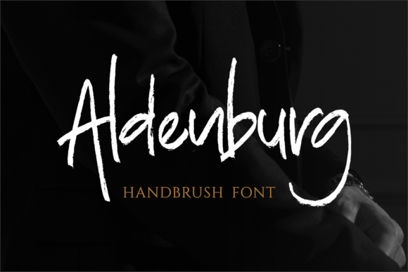 Aldenburg: A Natural Brushed Font for Editorial Design