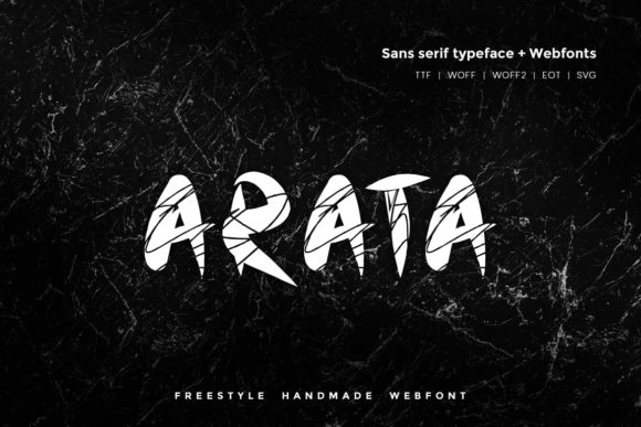 Arata: The Perfect Display Font for Eye-Catching Campaigns