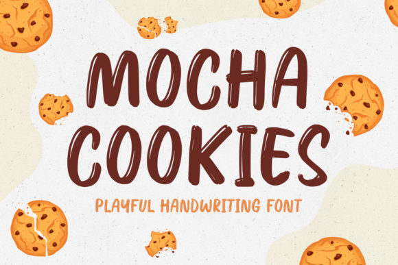 Bring Charm to Your Creations with Mocha Cookies Font