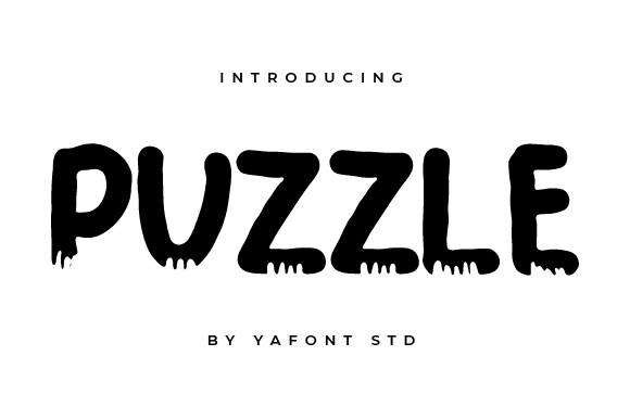 Bring Charm to Your Creations with Puzzle Font