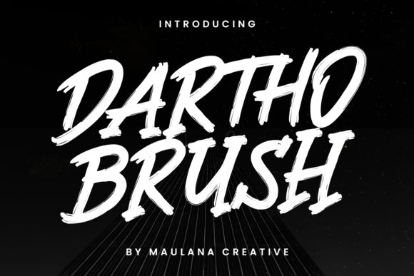 Bring Your Designs to Life with Dartho Brush Font