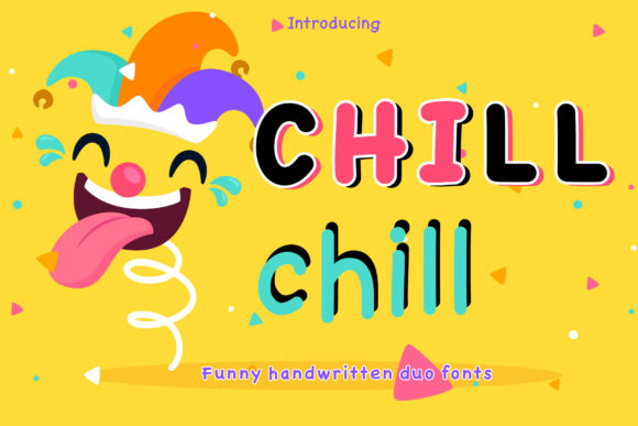 Chill Chill: A Fun and Childish Display Font for Creative Projects