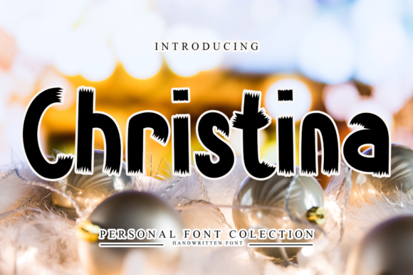 Christina: A Bold and Trendy Display Font for Creative Web Design