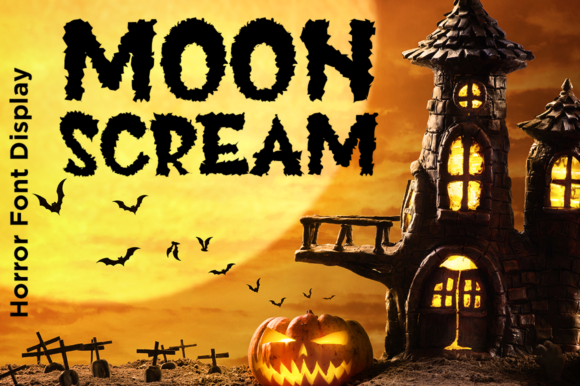 Discover Moon Scream: A Bold and Unique Display Font