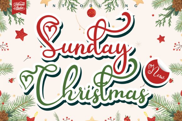 Discover Sunday Christmas: A Font for Editorial Elegance