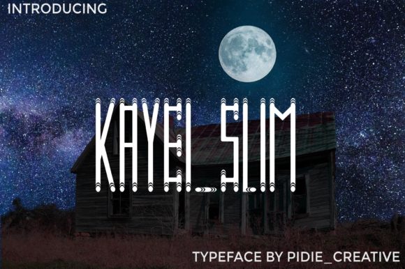 Discover the Versatile Kayei Slim Font