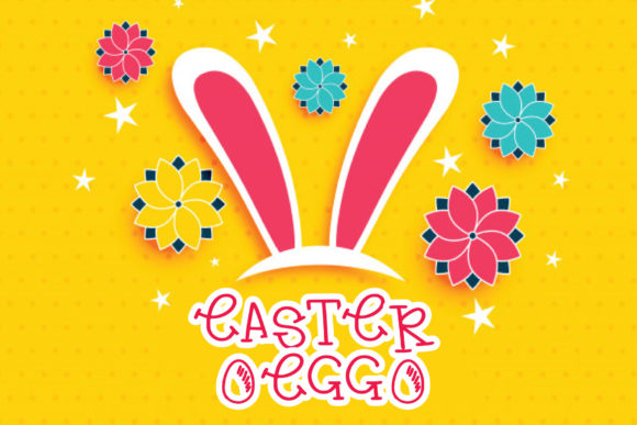Easter Egg: A Playful Display Font for Creative Projects