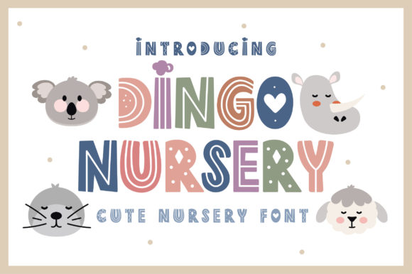 Enhance Your Brand with Dingo Nursery Font