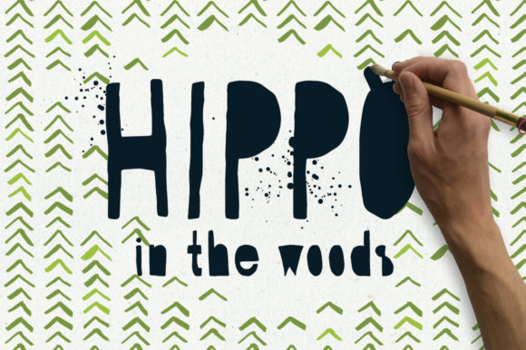 Enhance Your Brand with Hippo in the Woods Font
