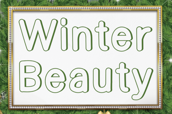 Enhance Your Brand with Winter Beauty Font