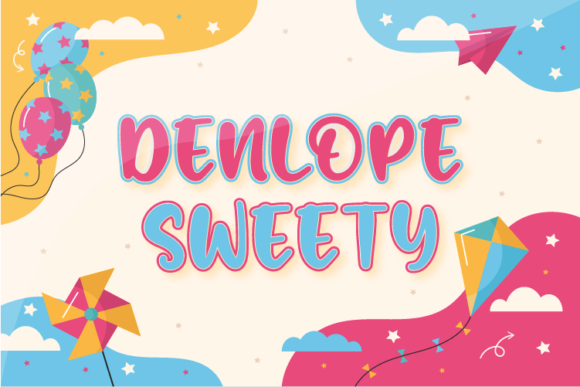 Enhance Your Editorial Design with Denlope Sweety Font
