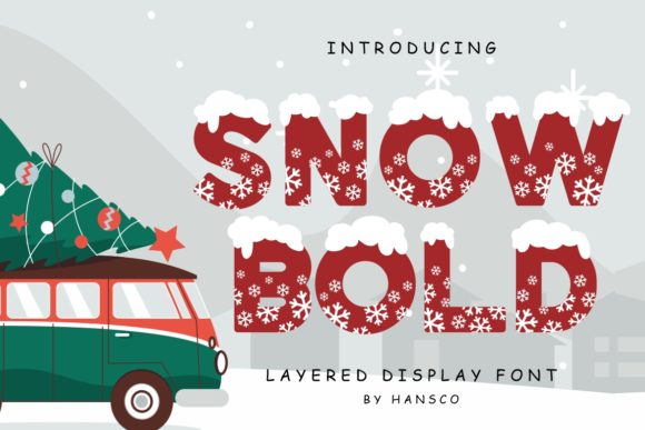 Enhance Your Winter Designs with Snow Bold Font