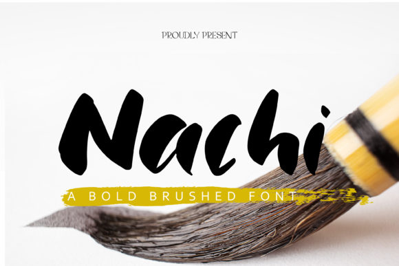 Explore Nachi: A Bold and Brushed Display Font