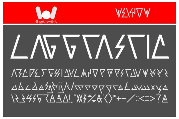 Exploring Laggtastic: A Unique Display Font