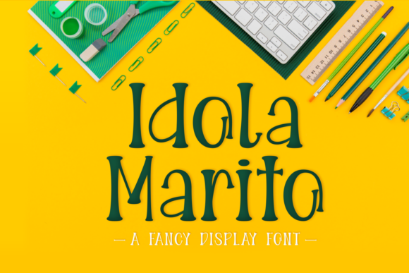 Idola Marito: Elevate Your Campaigns with a Playful Display Font