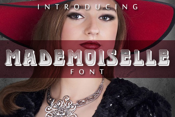 Mademoiselle: A Versatile Display Font for Crafters