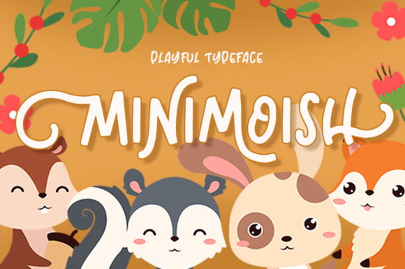 Minimoish: A Playful Font for Creative Branding