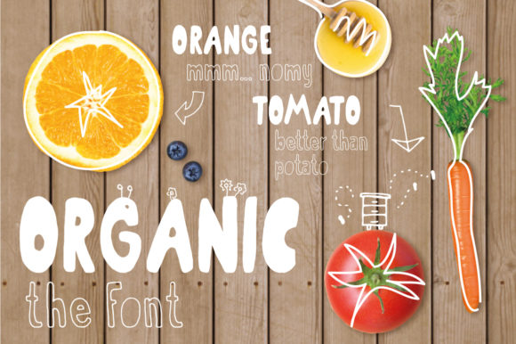 Organic: The Perfect Font for Trendy and Friendly Campaigns