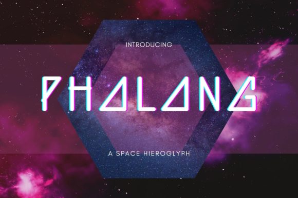 Phalang: A Sci-Fi Display Font for Creative Web Design