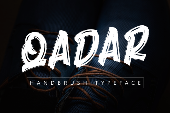 Qadar: The Bold and Brushed Font for Crafters