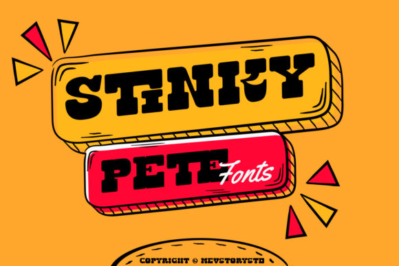 Stinky Pete: A Bold and Vintage Display Font