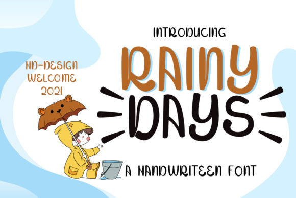 Transform Your Brand with Rainy Days Display Font