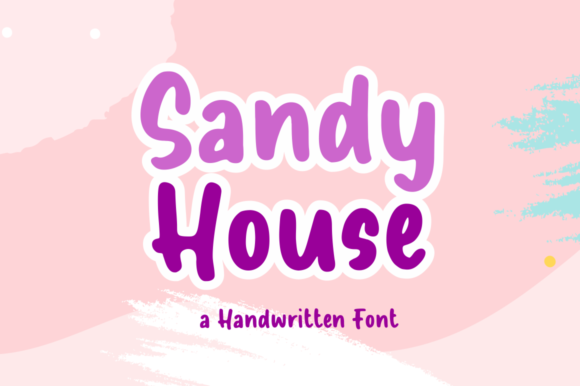 Transform Your Brand with Sandy House: A Bold and Fun Display Font