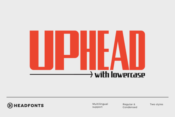 Uphead: The Perfect Bold Display Font for Your Brand