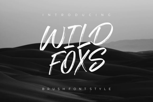 Wild Foxs: A Versatile Font for Creative Makers