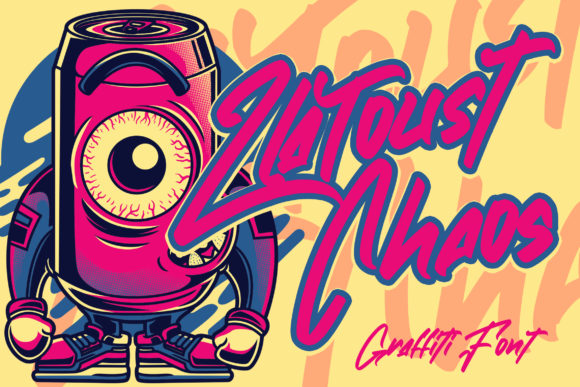 Zlatoust Chaos: A Cool Urban Display Font for Branding